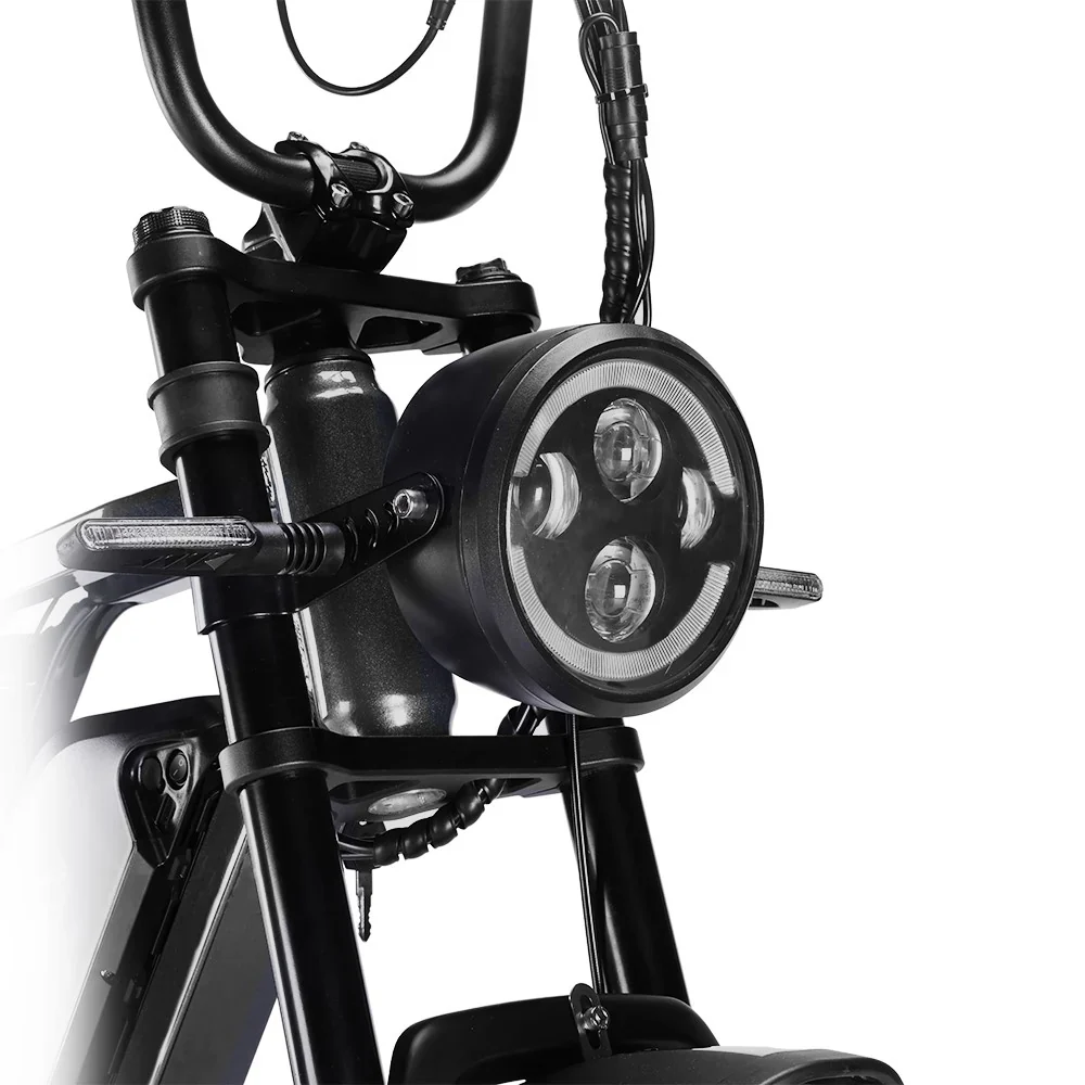 HAPPYRUN TANK G60 PRO 2000W MOPED STYLE ELECTRIC BIKE - Image 5