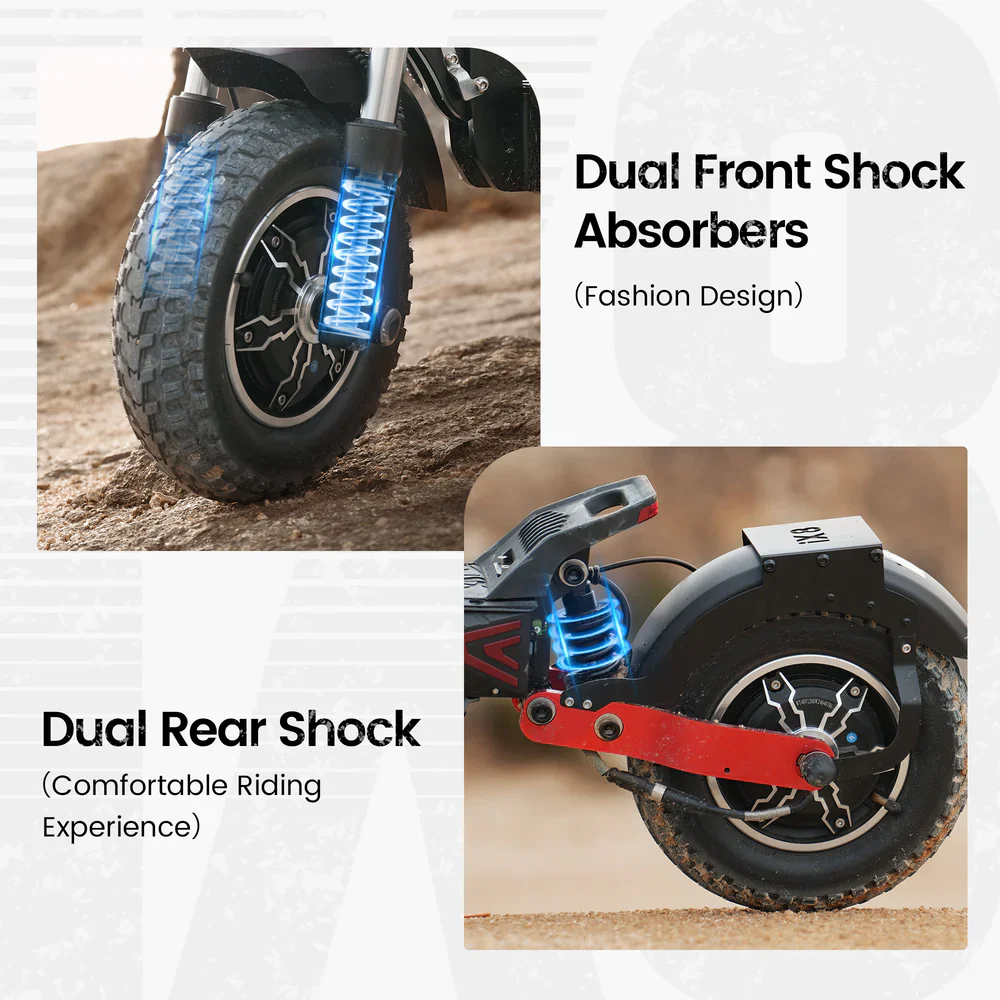 IX8 OFF-ROAD ELECTRIC SCOOTER 2400W DUAL MOTOR - Image 6